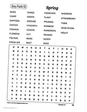 Load image into Gallery viewer, Large Print Word Search Puzzle (Pack of 6)
