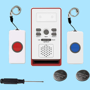 2 Call Buttons & Wireless Caregiver Pager