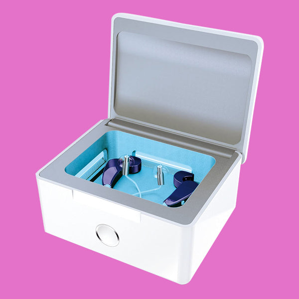 Automatic Hearing Aid UV-C Disinfecting and Cleaning System