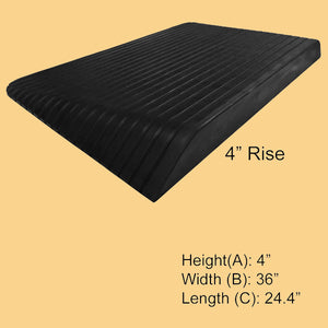 Rise Rubber Power Ramp 4"