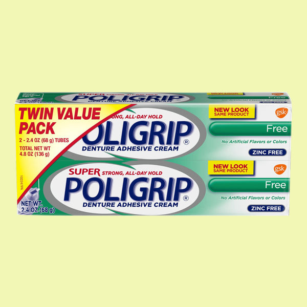 Super Poli-grip Denture Adhesive Cream
