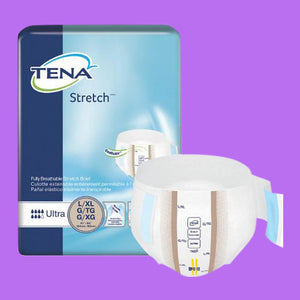 Tena Stretch Ultra Brief: Heavy Absorption